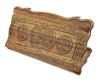 картинка Нарды резные "Армянский узор 12" 60, Haleyan от магазина Gamesdealer.ru