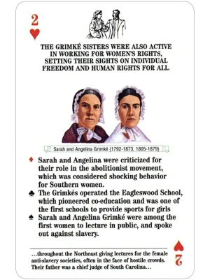 картинка Карты "Famous Women of the Civil War Card Game" от магазина Gamesdealer.ru