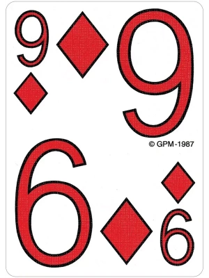 картинка Карты "Low Vision New Sight Poker Deck Blue" от магазина Gamesdealer.ru