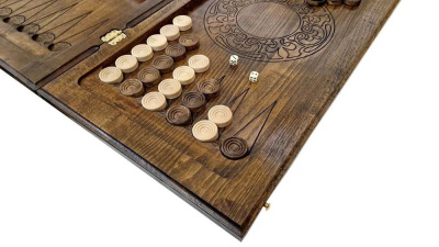 картинка Нарды резные "Гладкие", Ustyan от магазина Gamesdealer.ru