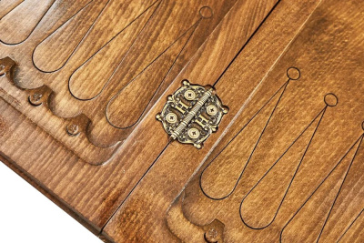 картинка Нарды резные "Шестигранный Узор" 50, Haleyan от магазина Gamesdealer.ru