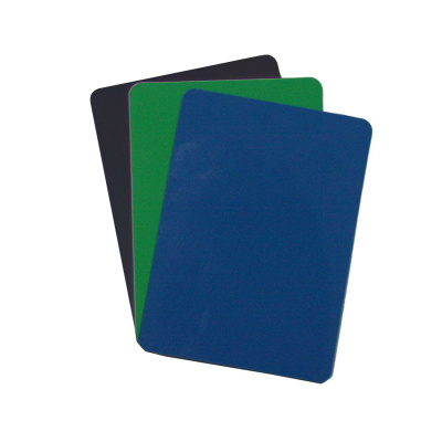 Подрезные карты "Copag cut Card, Poker - set of 10 pcs. Black / Blue / Green"
