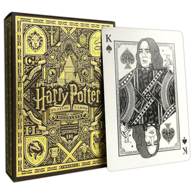 Карты "Theory11 Harry Potter Deck - Yellow (Hufflepuff)"