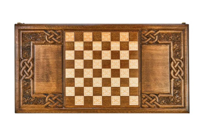 картинка Нарды резные "Армянский узор 7" 60, Haleyan от магазина Gamesdealer.ru