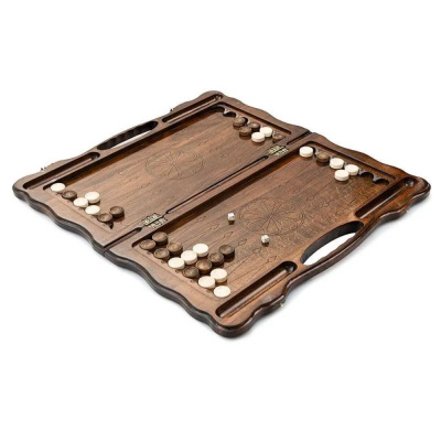 картинка Нарды резные "Волк" с ручкой 60, Haleyan от магазина Gamesdealer.ru