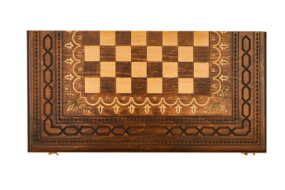 картинка Шахматы + нарды резные Каринэ 50, Ustyan от магазина Gamesdealer.ru