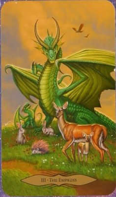 картинка Карты Таро "Tarot of Dragons Cards" Llewellyn / Таро Драконов от магазина Gamesdealer.ru