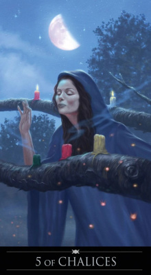 картинка Карты Таро "Silver Witchcraft Tarot" Lo Scarabeo / Серебряное Колдовское Таро от магазина Gamesdealer.ru