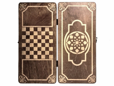 картинка Нарды Марс "Золотой Орнамент 2" большие (деревянные, 58 см, Россия), Partida от магазина Gamesdealer.ru