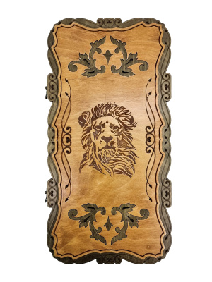 Нарды Марс "Лев" малые (деревянные, 40 см, Россия), Partida