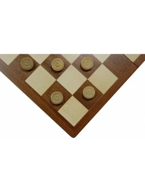 картинка Шашки "Турнирные" (Польша, дерево, 42х21х5 см), Madon от магазина Gamesdealer.ru