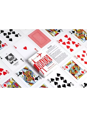картинка Карты "Aviator pinochle red" от магазина Gamesdealer.ru