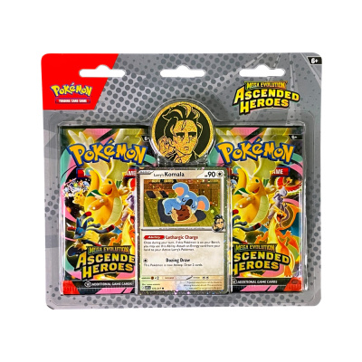 Pokemon Mega Evolution: Ascended Heroes Collection Blister for Pokemon TCG (Larry's Komala) (ENG)