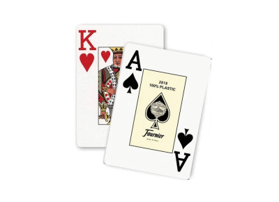 картинка Карты "Fournier 2818 green" 100% пластик от магазина Gamesdealer.ru