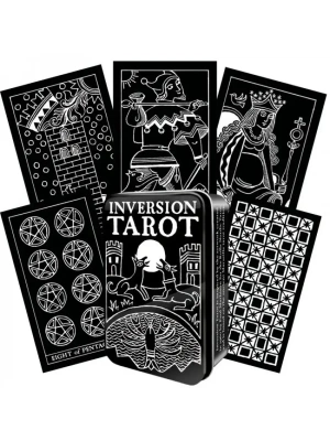 картинка Карты Таро "Inversion Tarot In a Tin" US Games / Перевернутое Таро в жестяной банке от магазина Gamesdealer.ru