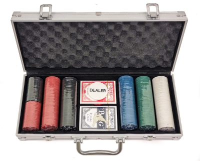 Набор для покера Texas на 300 фишек