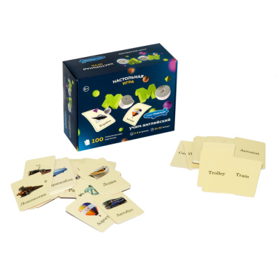 картинка Мемо. Учим английский. Транспорт от магазина Gamesdealer.ru