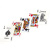 картинка Карты "Bicycle Rider Standard Index 4-pack" от магазина Gamesdealer.ru