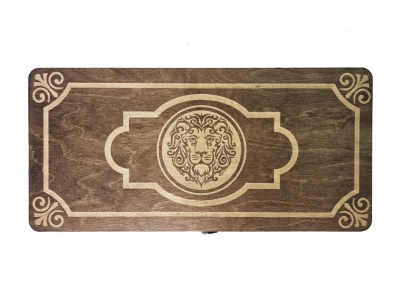 Нарды Марс "Лев 2" малые (деревянные, 40 см, Россия), Partida