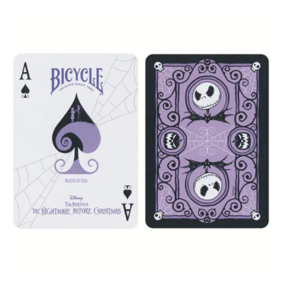 картинка Карты "Bicycle Disney Nightmare B4 Xmas Standard Index" от магазина Gamesdealer.ru