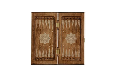 картинка Нарды резные "Золотой узор 3" 40, Mirzoyan от магазина Gamesdealer.ru