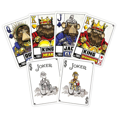 картинка Карты "Bicycle Bored Ape Standard Index" от магазина Gamesdealer.ru
