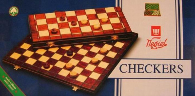 картинка Шашки "Турнирные 42" (Польша, дерево, 42х21х5см), Madon от магазина Gamesdealer.ru