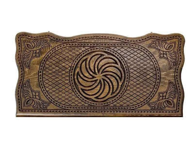 картинка Нарды резные "Тёмный Узор 5" 50, Mirzoyan от магазина Gamesdealer.ru