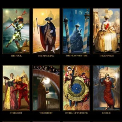 картинка Карты Таро "Venetian Tarot", Tarotmania / Венецианское Таро от магазина Gamesdealer.ru