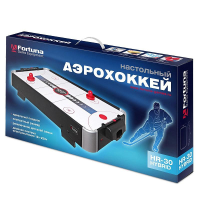 картинка АЭРОХОККЕЙ FORTUNA HR-30 POWER PLAY HYBRID НАСТОЛЬНЫЙ 86Х43Х15СМ от магазина Gamesdealer.ru