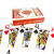 картинка Карты "Bicycle Prestige Rider 100% Plastic Jumbo red" от магазина Gamesdealer.ru