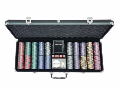 Набор для покера Black Stars на 500 фишек