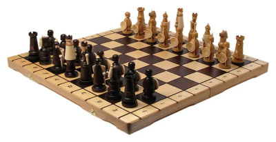 Шахматы "Магнат" (Польша, дерево, 55 х 28 х 6 см), Madon