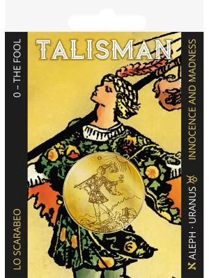 Талисман "Tarot Talisman - 0. The Fool" Lo Scarabeo / Талисман Таро Дурака Ло Скарабео