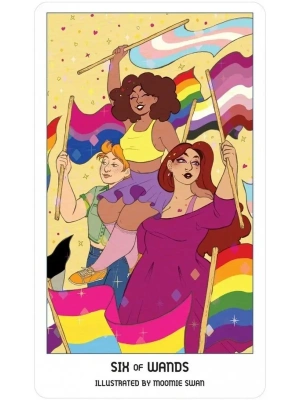 картинка Карты Таро "Pride Tarot" US Games / Таро Гордости от магазина Gamesdealer.ru