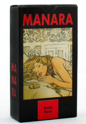 картинка Карты Таро "Manara Milo Erotic Tarot of Manara" Reprint / Эротическое Таро Манара TAROMANIA от магазина Gamesdealer.ru