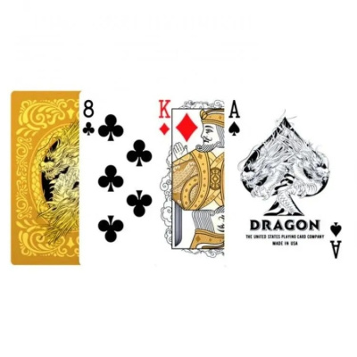 картинка Карты "Bicycle Gold Dragon Premium" от магазина Gamesdealer.ru