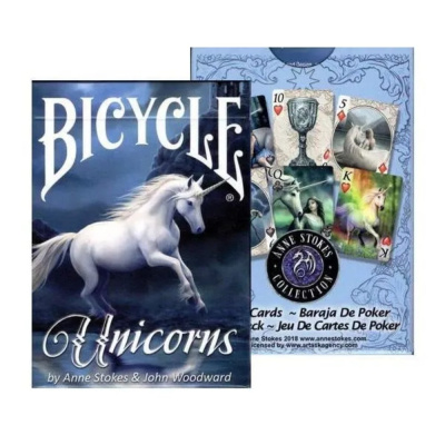 картинка Карты "Bicycle Anne Stokes Unicorn" от магазина Gamesdealer.ru