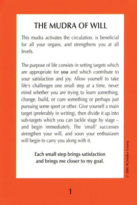 картинка Карты Таро "Mudras Body Mind and Spirit Set" AGM Urania / Мудры для Тела, Ума и Духа от магазина Gamesdealer.ru