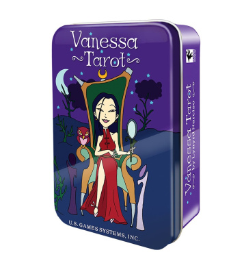 Карты Таро "Vanessa Tarot In a Tin" US Games / Колода Ванессы в жестяной банке