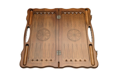 картинка Нарды резные "Арарат" с ручкой 60, Haleyan от магазина Gamesdealer.ru