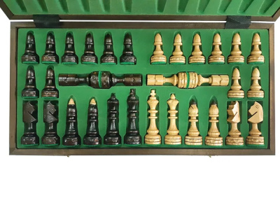 картинка Шахматы "Индия" 46 см, Madon (деревянные, Польша) от магазина Gamesdealer.ru