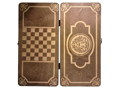 картинка Нарды Марс "Лев 2" малые (деревянные, 40 см, Россия), Partida от магазина Gamesdealer.ru