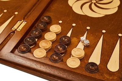 картинка Нарды резные "Бесконечность 3" 60, Haleyan от магазина Gamesdealer.ru