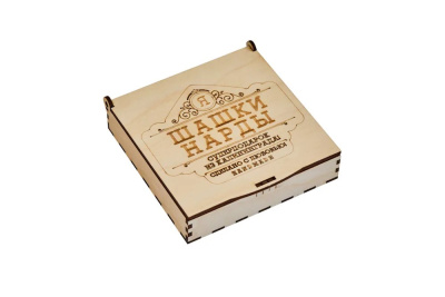 картинка Фишки шашки-нарды цвет коньяк-слоновая кость от магазина Gamesdealer.ru