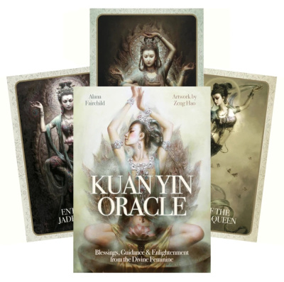 Карты Таро "Kuan Yin Oracle" Blue Angel / Оракул Куан Инь