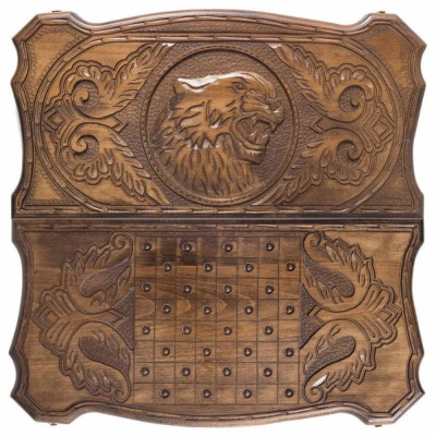 картинка Нарды резные "Тигр", Petrosyan от магазина Gamesdealer.ru