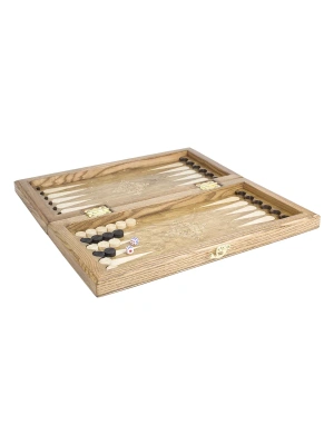 картинка Шахматы + Шашки + Нарды 3 в 1 "Сенатор 2", 40 см, ясень, Partida от магазина Gamesdealer.ru