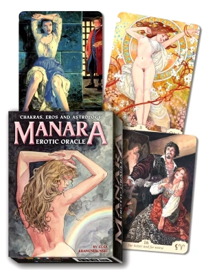 Карты Таро "Manara Erotic Oracle" Lo Scarabeo / Манара Эротический Оракул