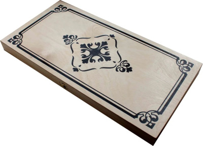 Нарды "Восточный Узор" средние (Россия, дерево, 48х24х4см)